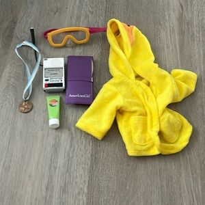 Bundle of American girl, doll accessories